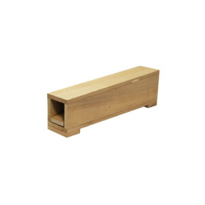 Belettière / Boîte à surmulot en bois